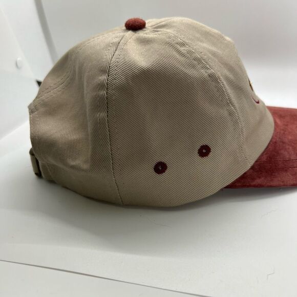 NWOT vintage western Canada knife association 100% COTTON/100% LEATHER bill. - Picture 5 of 11